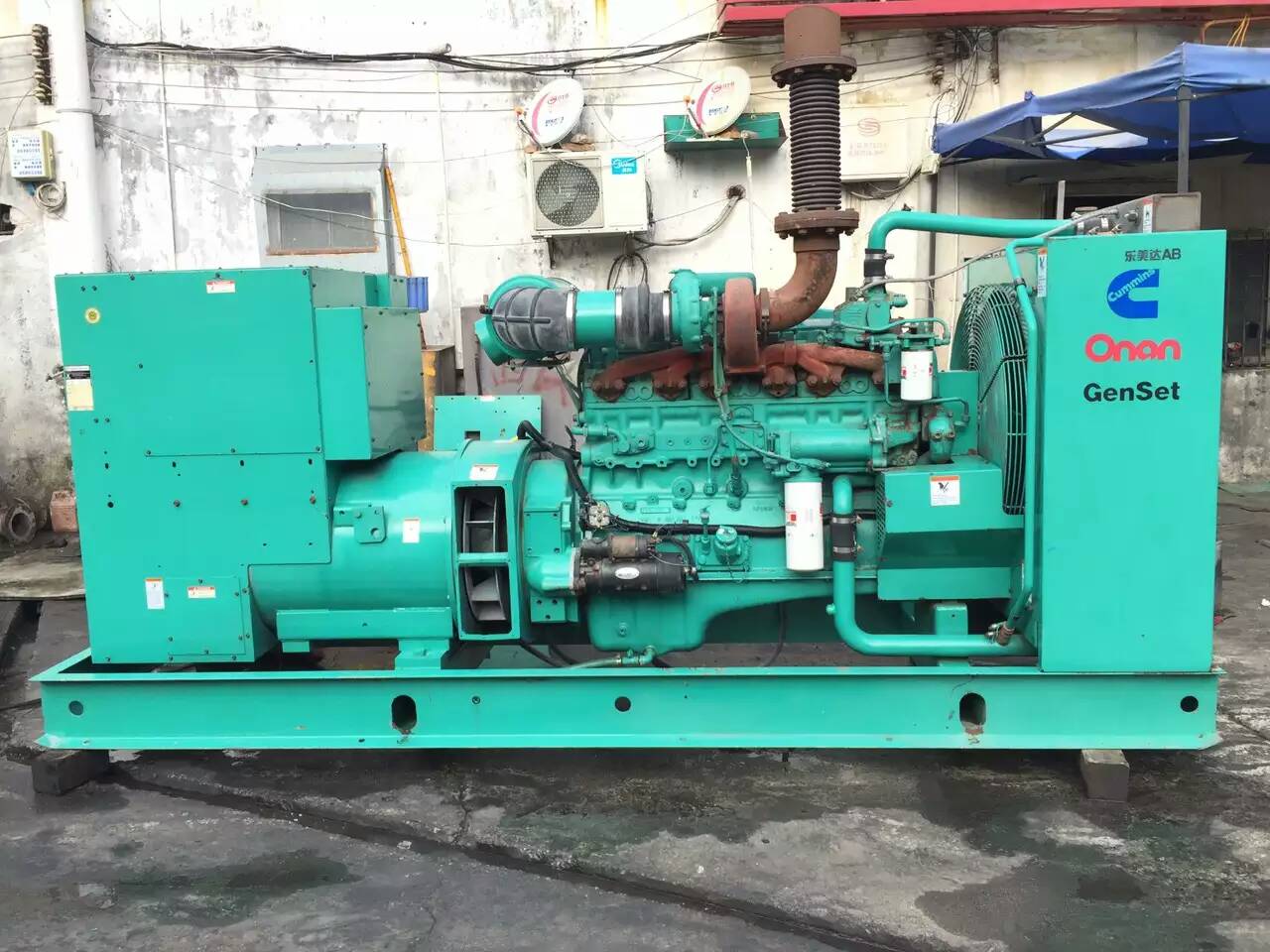 嵊泗租赁发电机-柴油发电机不正常冒烟的原因